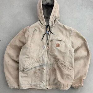 Carhartt Tan Hooded Performance Jacket